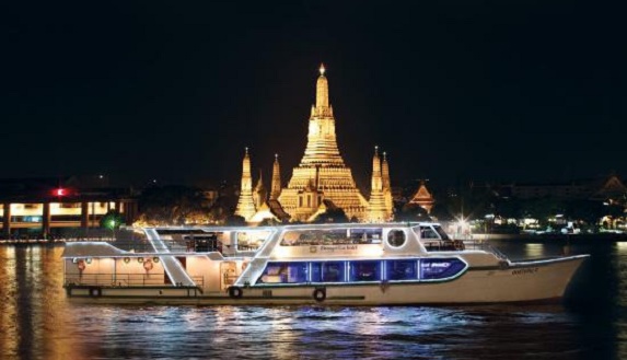 泰國曼谷香格裏拉HORIZON遊船自助晚餐